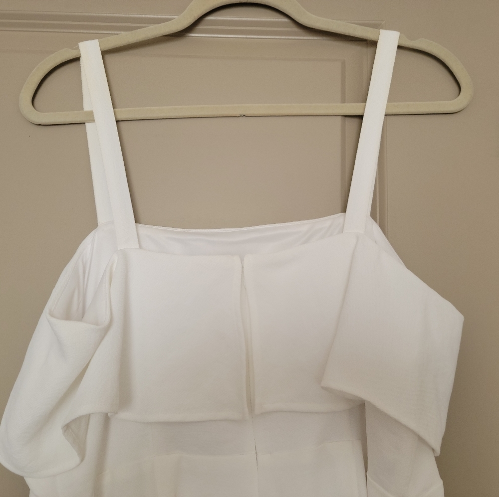 Express Ruffle Cami Romper - Picture 8 of 12
